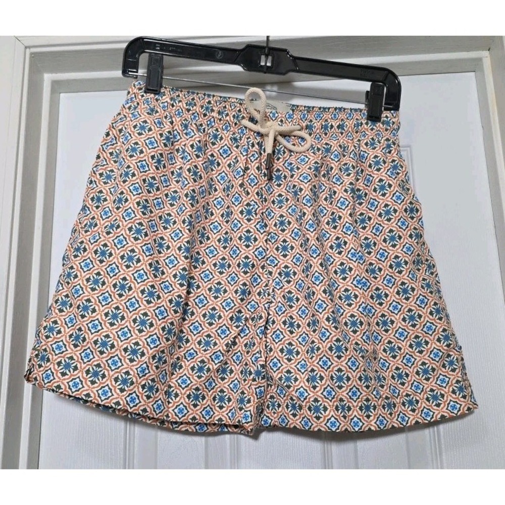 Peninsula Swimwear Men's Swim Shorts Trunks Ischia‎ Size Large Italy Lined